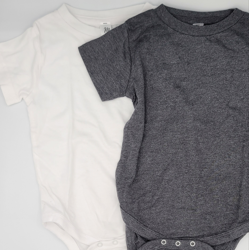 Marky G Apparel - (NWOT) Baby 100% Cotton, Short-Sleeve Baby Bodysuit